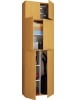 VCM  Holz Besenschrank Staubsauger Putzschrank Lona A in Buche