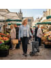 relaxdays Einkaufstrolley in Grau - 45 l