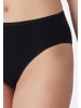 Schiesser Slip Essentials Cotton in Dunkelblau / schwarz