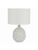 Licht-Erlebnisse Tischlampe (B)25 x (L)25 x (H)36.5 cm in Weiß