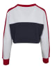 Urban Classics Sweaters in navy/white/fire red