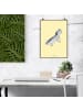 Mr. & Mrs. Panda Poster Axolotl Schwimmen ohne Spruch in Gelb Pastell