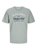JACK & JONES PLUS T-shirt in Iceberg Green