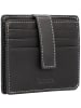 Esquire Oslo Kreditkartenetui RFID Leder 10 cm schwarz