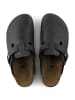 Birkenstock Sandale Boston Oiled Leather in Schwarz