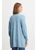 b. young BYMMPIMBAH LONG CARDIGAN - KNIT Loose fit in Blue Bell Melange