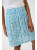 Kaffe Rock KAmaja Regular fit in Blue Petite Flowers