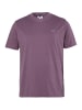 Men Plus Kurzarm T-Shirt in pflaume