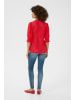 CULTURE Langarm-Bluse CUolu Relaxed fit in Racing Red