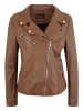 7eleven Lederjacke ARONA in cognac