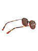 Replay Unisex Sonnenbrille Panto Braun