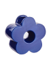 Butlers Keramik Vase Blume Höhe 11cm FLORY in Blau