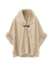 Usha Women Poncho in Beige