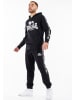Lonsdale Hoodie "Scousburgh" in Schwarz