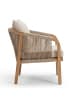 home24 Loungegruppe Mori 2-teilig Typ C in Braun / Beige