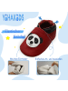 Yihakids Baby Krabbelschuhe in Panda Rot