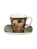 Goebel Espressotasse " Gustav Klimt - Der Kuss " in Klimt - Kuss