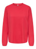 ONLY Strickpullover in Mars Red