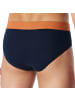 Schiesser Slip 3er Pack in Blau/Beige/Orange