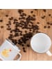 Mr. & Mrs. Panda Camping Emaille Tasse Fuchs Mama ohne Spruch in Grau Pastell