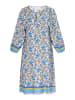 gaya Women Dress in Blue Multicolor