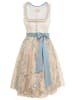 Krüger Dirndl Midi Dirndl 114967 in beige