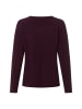 Marie Lund Pullover in aubergine - 0011