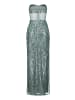 Vera Mont Abendkleid mit Pailletten in Platinum Grey