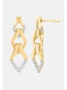 Diamant Exquis Ohrringe aus 375 Gelbgold mit Diamant