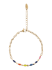IZIA Women Bracelet in Gold Multicolor