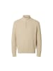 Selected Pullover in oatmeal