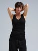 Seamless Basic Top Woollen in Black