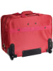 Dermata 2 Rollen Businesstrolley 37 cm Laptopfach schwarz