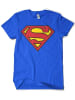 Superman Shirt in Blau