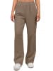 Reichstadt Damen Oversized Hose Musselin in Taupe