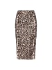 faina Women Skirt in beige multicolor leo
