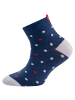 ewers 2er-Set Socken 2er Pack Herz/Punkte in tinte