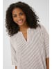 Kaffe Kleid KAmilia Relaxed fit in Chalk/Fudge Stripe