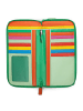 MYWALIT Medium Tri-fold Geldbörse I Leder 14 cm sicily