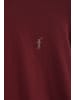 Polo Club Pullover in Granat