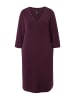 Ulla Popken Kleid in dunkle pflaume