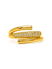 Luxenter Ring Jedrac mit 18 Karat  verstellbar Gelbgold-Jedrac gold