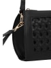Ilse Jacobsen Schultertasche BRAID04 in black black