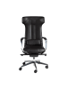 Angel Cerdá Büro-Drehstuhl 4215 in Schwarz / Stahl – (B)63 x (H)66 x (T)122 cm