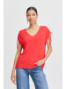 b. young T-shirt BYPERL Loose fit in Flame Scarlet