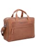 The Chesterfield Brand Wax Pull Up Aktentasche Leder 44 cm Laptopfach in cognac