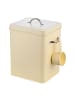 relaxdays Waschmittelbox in Beige - 6 l