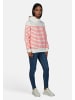 Salzhaut Hoodie VASEN in Fiery Coral - Offwhite