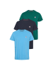 VINSON T-Shirt VMMassimo in Dark Sapphire-Mediter-AzureB