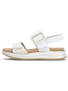 remonte Riemchen Sandalen in Weiß